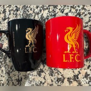 Set of 2 Liverpool Football Club Coffee Mug – Official Style Fan Cup